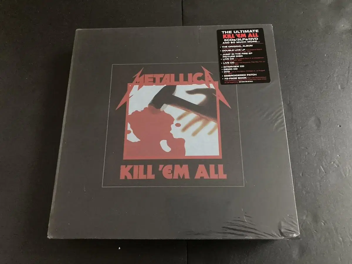 메탈리카-Kill Em All 리미티드에디션 박스셋LP